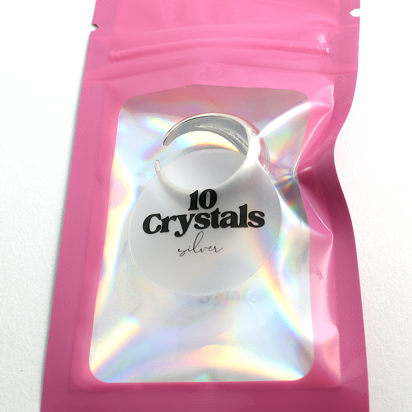 990 грн - Срібна каблучка 10 Crystals - ЛІНДА в наявності. Відправка у день замовлення. monopay. Нова Пошта, Укрпошта.