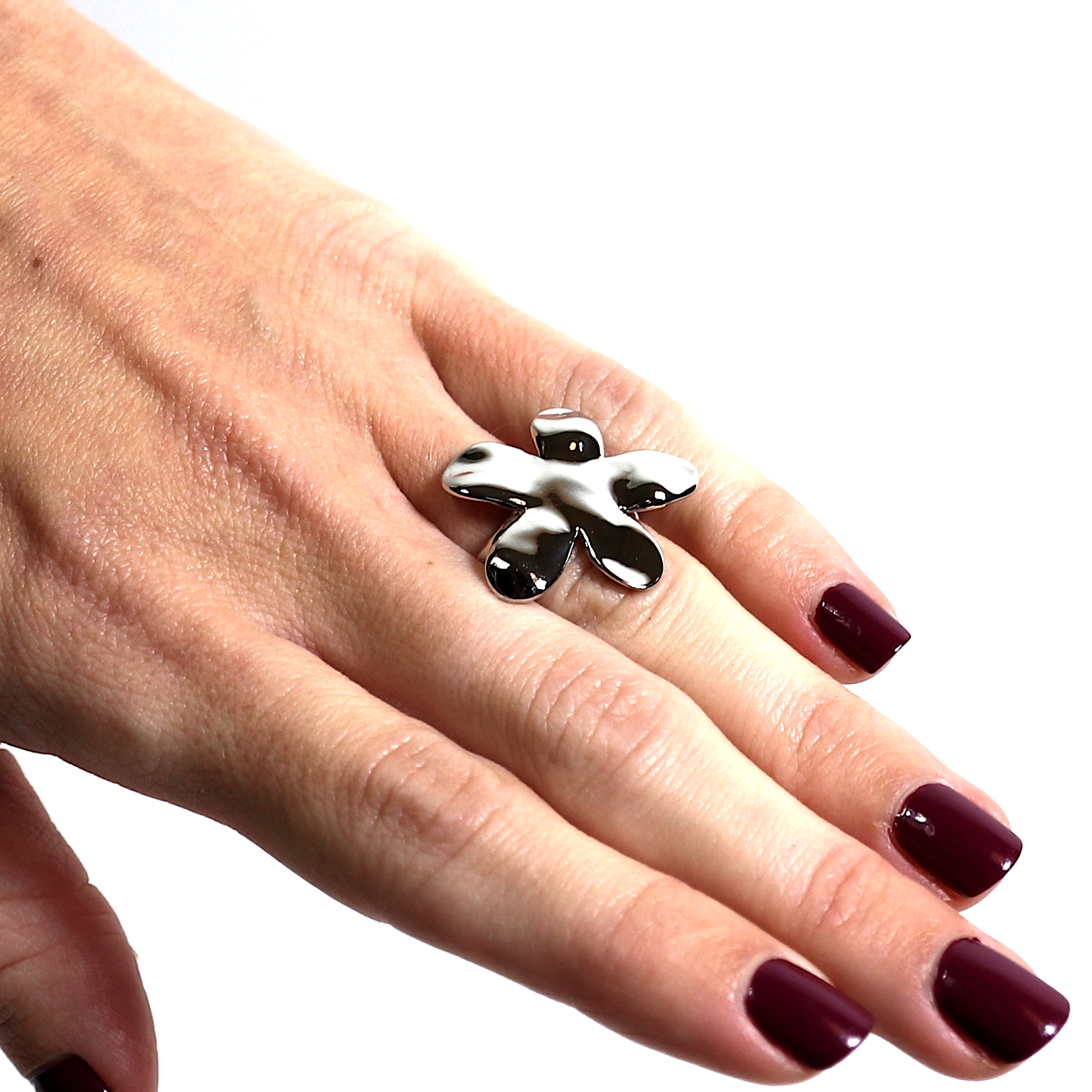 1190 грн - Срібна resizable каблучка 10 Crystals. В наявності. Відправка у день замовлення. monopay.  Нова Пошта, Укрпошта.