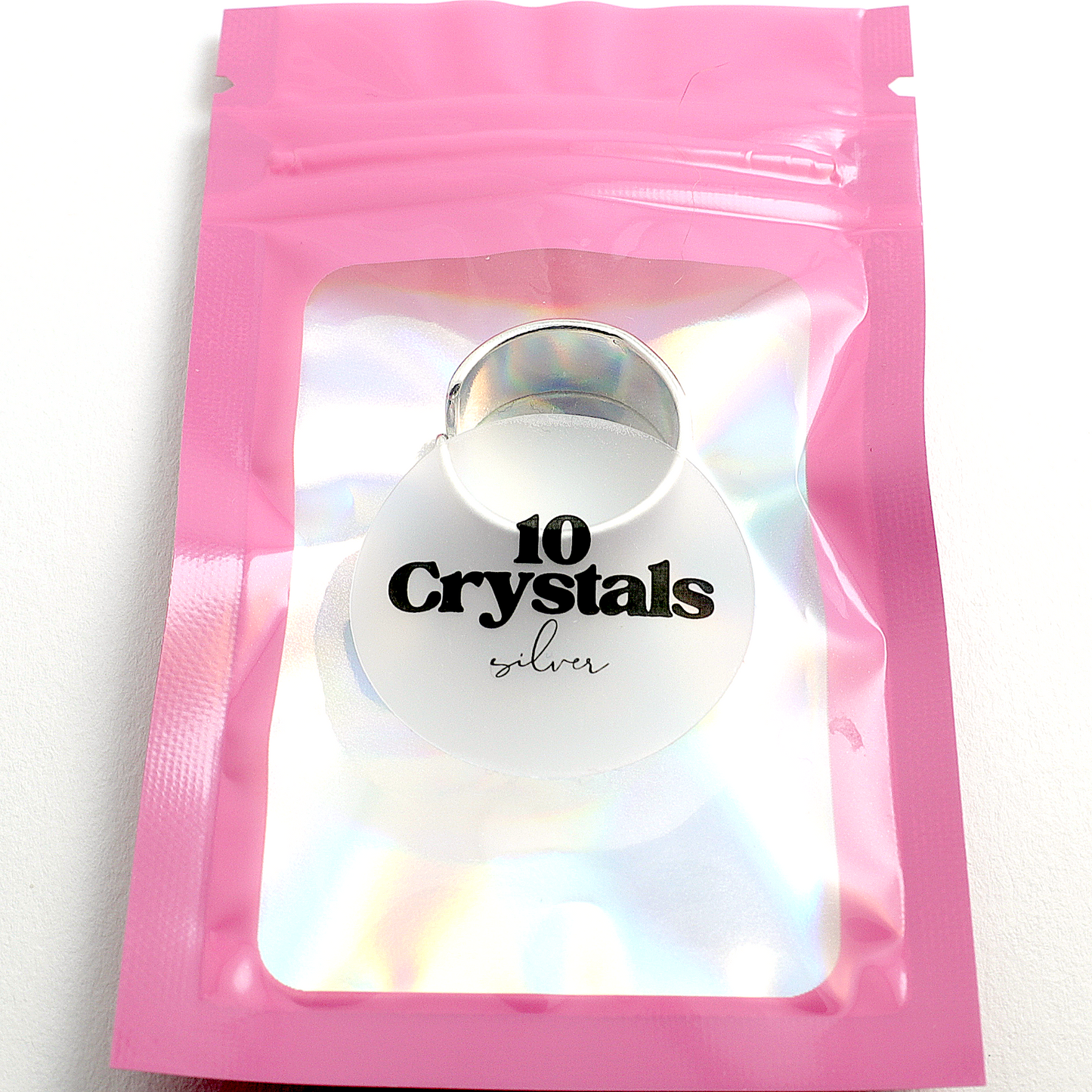 990 грн - Срібна обручка - 10 Crystals - Киів, Дніпро - В наявності. Відправка у день замовлення. monopay. Нова Пошта, Укрпошта. Доставка Одеса, Львів - вся Україна.