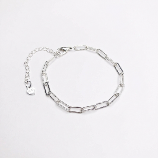 Срібний браслет масивний для жінок. Плетіння якір. Невагомий. Розмір 15 см + 5 см. В наявності в Україні. Купуй зараз срібний браслет 10 Crystals.