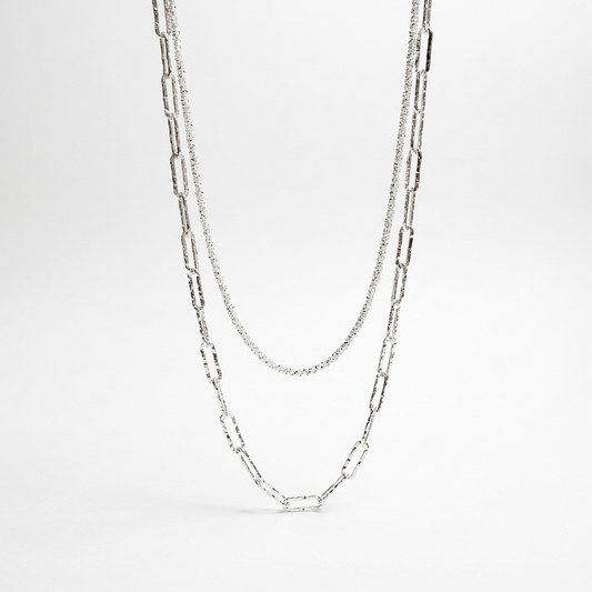 Срібний ланцюжок плетіння якірне ланки. Подвійна срібна цепочка. Безкоштовна доставка. Швидке віправлення. Чокер та ланцюжок.